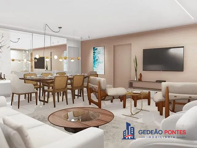 Apartamento com 147m² 4 quartos e 5 banheiros, à venda, no bairro Casa Forte em Recife