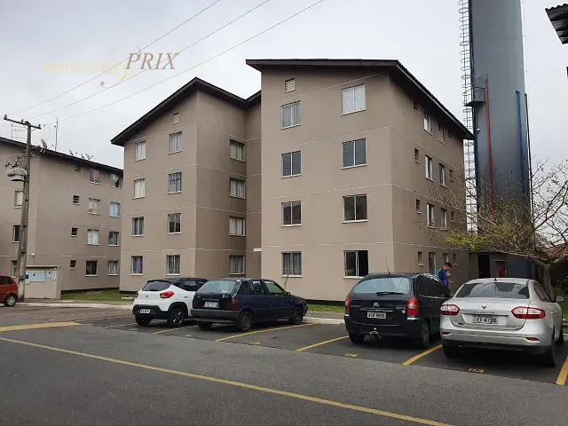 Apartamento 2 quartos e 1 banheiro, à venda, no bairro Ouro Fino em São José dos Pinhais