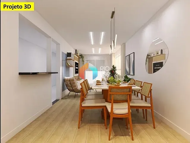 Apartamento com 111m² 3 quartos e 3 banheiros, à venda, no bairro Botafogo em Rio de Janeiro