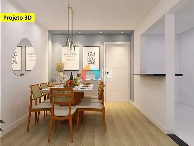 Apartamento com 111m² 3 quartos e 3 banheiros, à venda, no bairro Botafogo em Rio de Janeiro