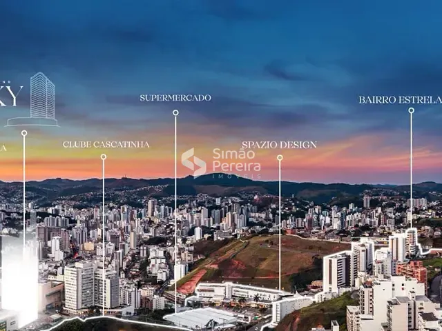 Apartamento com 33m² 2 quartos e 1 banheiro, à venda, no bairro São Mateus em Juiz de Fora