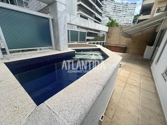 Cobertura / Penthouse com 176m² 3 quartos e 4 banheiros, à venda, no bairro Leblon em Rio de Janeiro