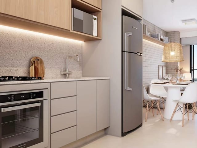 Apartamento com 67m² 2 quartos e 1 banheiro, à venda, no bairro Bela Vista em Matinhos