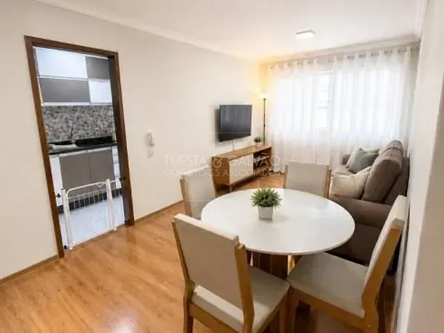 Apartamento com 58m² 2 quartos e 1 banheiro, à venda, no bairro Ahú em Curitiba