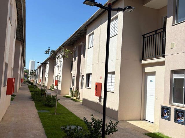 Apartamento com 50m² 2 quartos e 1 banheiro, para alugar, no bairro Jardim Vitória em Monte Mor