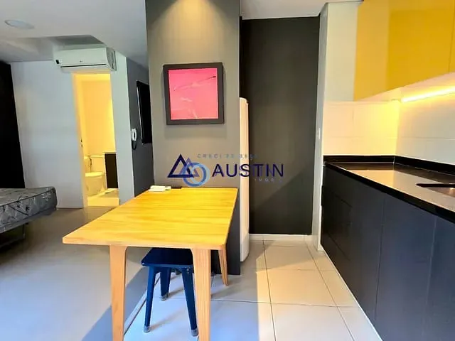 Apartamento com 30m² 1 quarto e 1 banheiro, para alugar, no bairro Vila Madalena em São Paulo