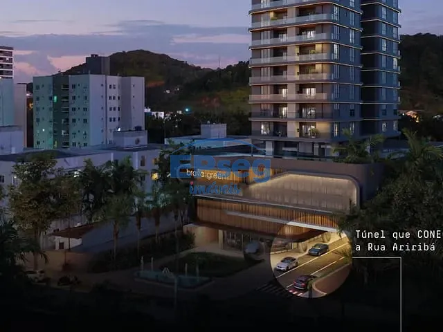 Apartamento 2 quartos e 3 banheiros, à venda, no bairro Praia Brava de Itajaí em Itajaí
