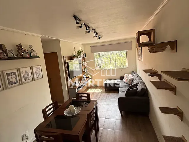 Apartamento com 54m² 2 quartos e 1 banheiro, à venda, no bairro Parque Flamengo em São Paulo