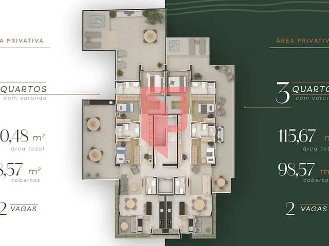 Apartamento 3 quartos e 3 banheiros, à venda, no bairro Caiçaras em Belo Horizonte