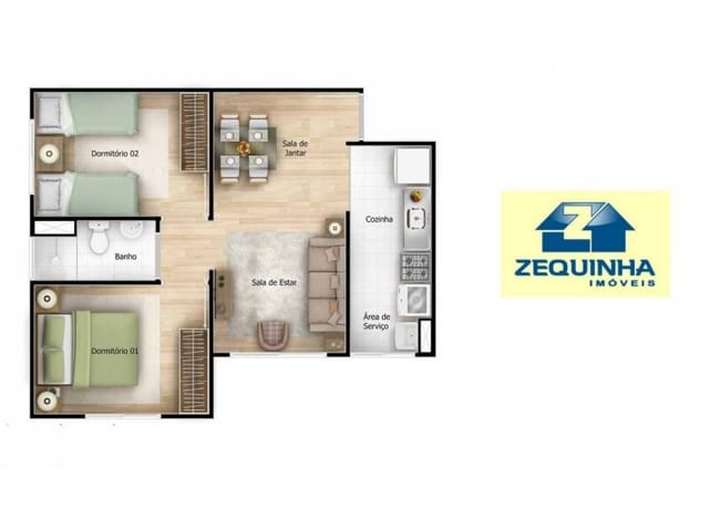 Foto do Apartamento - Residencial - Jardim Boa Vista | Zequinha Imóveis