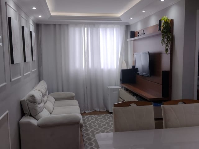 Apartamento 2 quartos e 2 banheiros, à venda, no bairro Loteamento Mogilar em Mogi das Cruzes