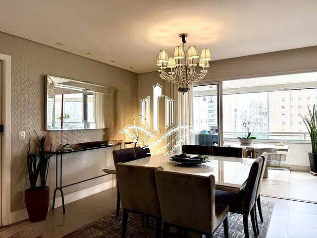 Apartamento 3 quartos e 5 banheiros, à venda, no bairro Brooklin em São Paulo