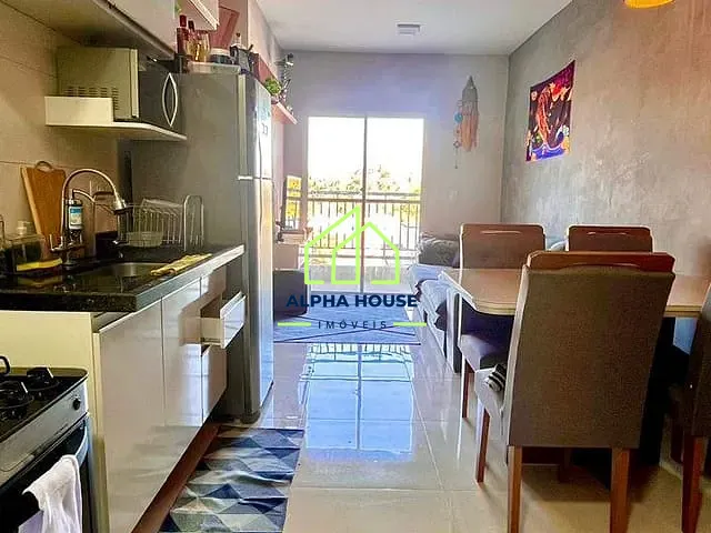 Apartamento 2 quartos e 1 banheiro, à venda, no bairro Crispim em Pindamonhangaba