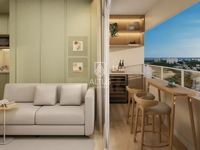 Apartamento 2 quartos e 1 banheiro, à venda, no bairro Patamares em Salvador