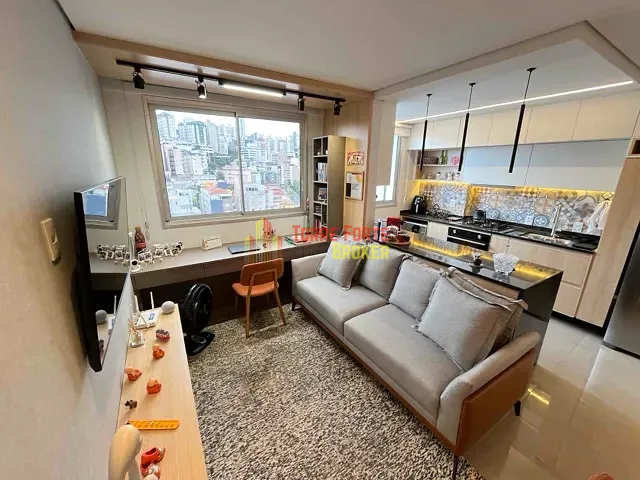 Apartamento com 46m² 1 quarto e 1 banheiro, à venda, no bairro Buritis em Belo Horizonte