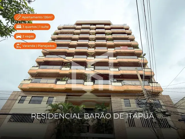 Apartamento 3 quartos e 3 banheiros, à venda, no bairro Caonze em Nova Iguaçu