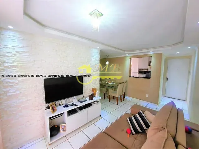 Apartamento 3 quartos e 1 banheiro, à venda, no bairro Recanto do Sol I em Campinas
