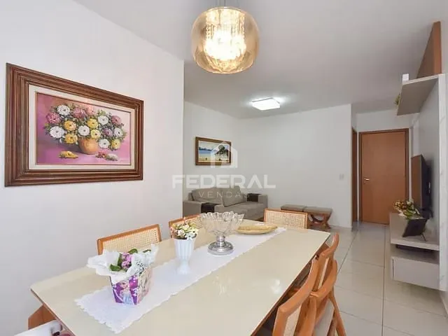 Apartamento com 89m² 3 quartos e 3 banheiros, à venda, no bairro Parque Amazônia em Goiânia