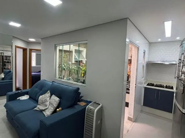 Apartamento 2 quartos e 1 banheiro, à venda, no bairro Vila Alpina em Santo André