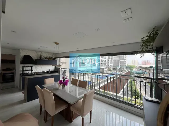 Apartamento com 121m² 3 quartos e 4 banheiros, para alugar, no bairro Vila Paulo Silas em São Paulo