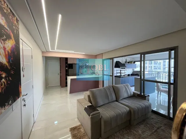 Apartamento com 121m² 3 quartos e 4 banheiros, para alugar, no bairro Vila Paulo Silas em São Paulo