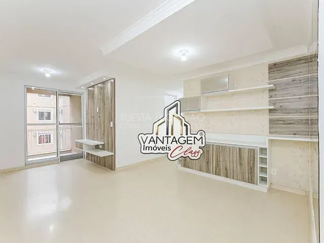 Apartamento com 69m² 2 quartos e 2 banheiros, para alugar, no bairro Cidade Jardim em São José Dos Pinhais