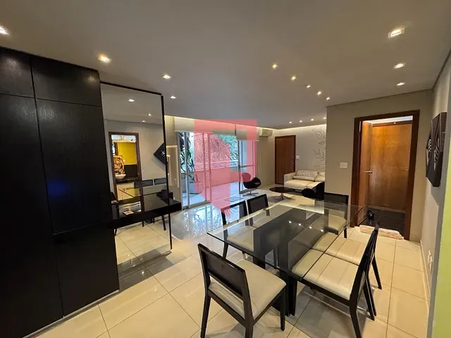 Apartamento 4 quartos e 3 banheiros, para alugar, no bairro Lourdes em Belo Horizonte