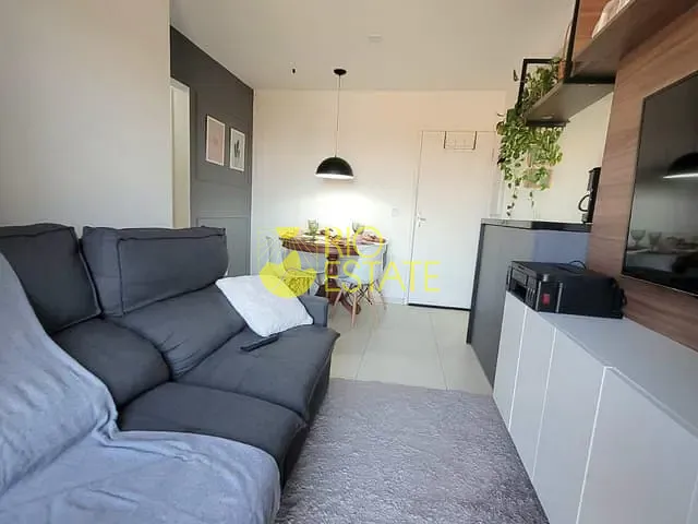Apartamento com 57m² 2 quartos e 1 banheiro, à venda, no bairro Água Limpa em Volta Redonda