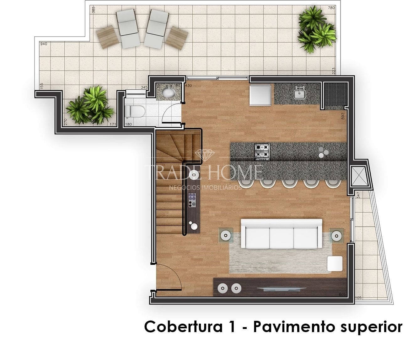 Apartamento, 3 quartos, 77 m² - Foto 75