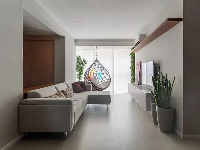 Apartamento com 92m² 2 quartos e 2 banheiros, à venda, no bairro Humaitá em Rio de Janeiro
