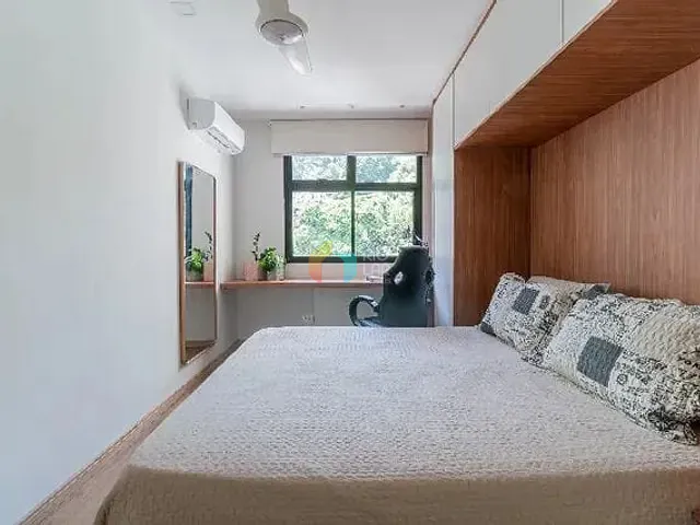 Apartamento com 92m² 2 quartos e 2 banheiros, à venda, no bairro Humaitá em Rio de Janeiro