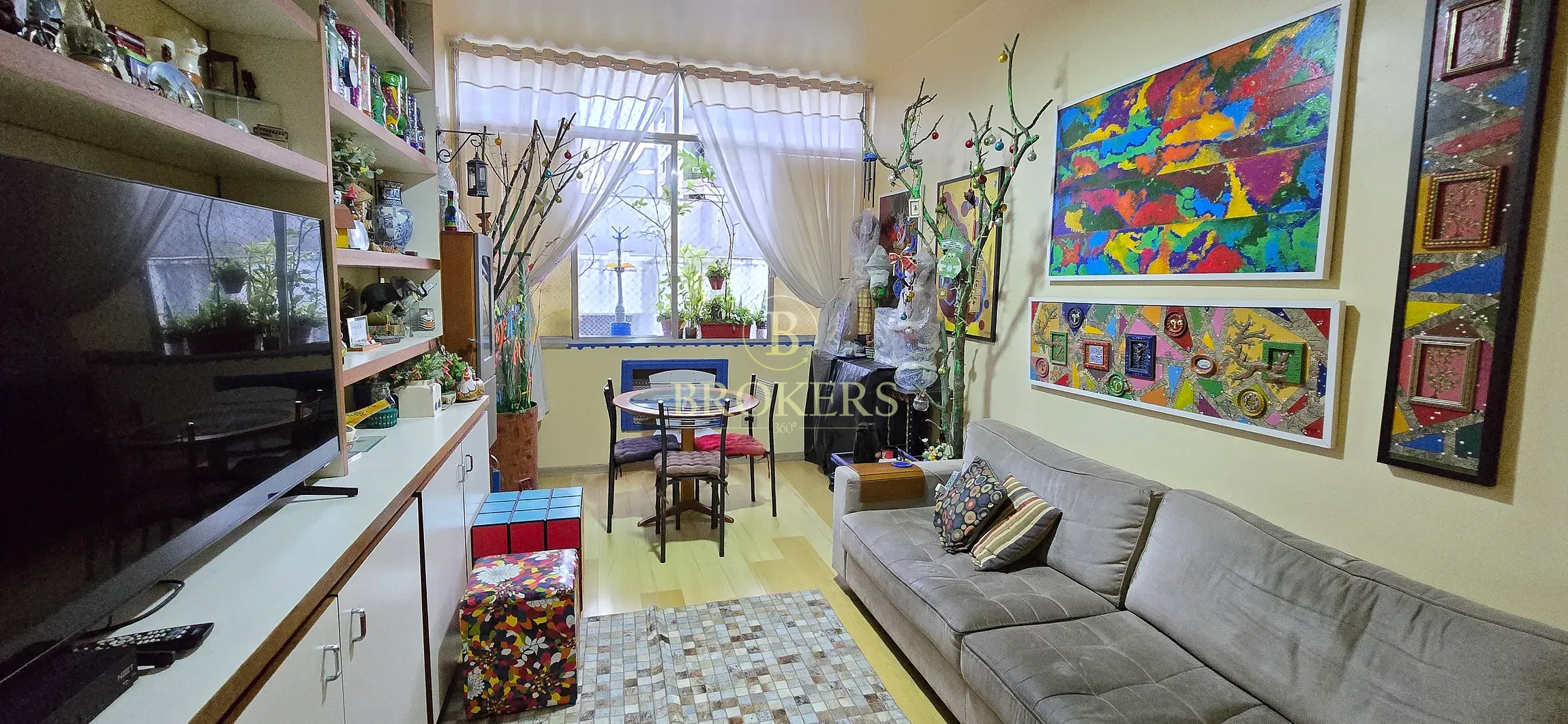 Apartamento à venda Rua das Palmeiras, Botafogo, RJ. Sala, 3 quartos, 1 vaga.  Excelente planta com 95m².