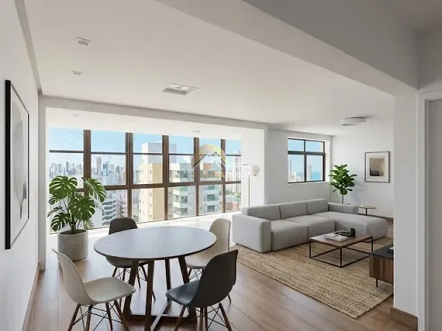 Apartamento 4 quartos e 3 banheiros, à venda, no bairro Graça em Salvador