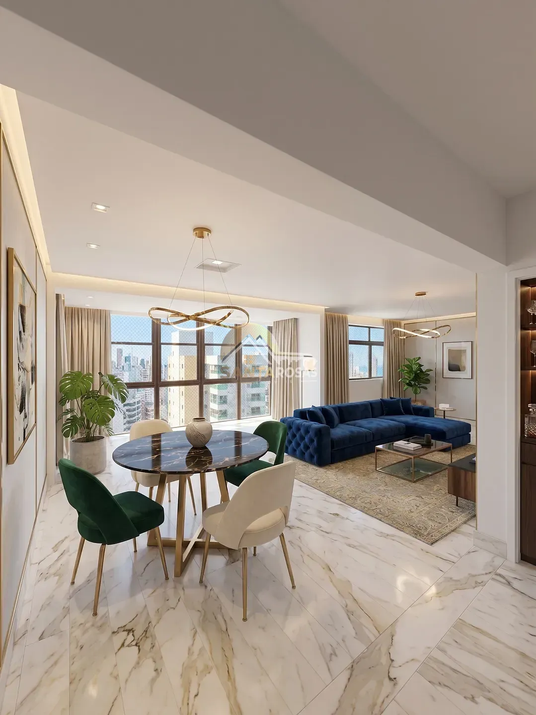Apartamento, 4 quartos, 202 m² - Foto 1