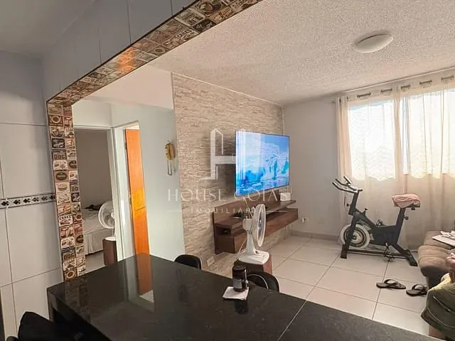 Apartamento com 54m² 2 quartos e 1 banheiro, à venda, no bairro Setor dos Afonsos em Aparecida de Goiânia