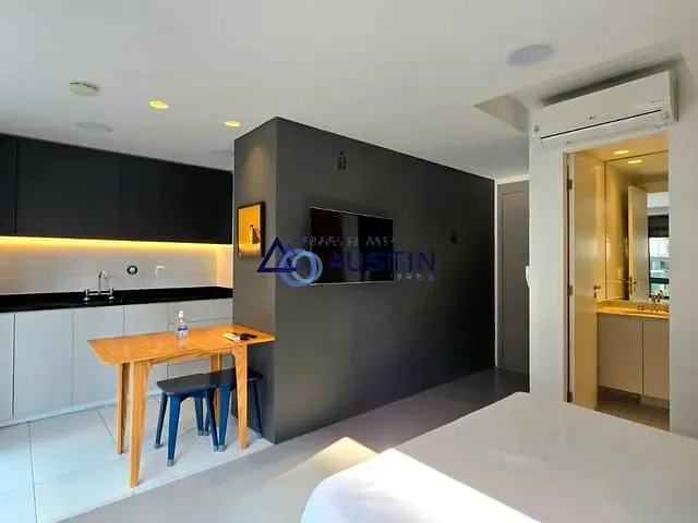 Apartamento com 30m² 1 quarto e 1 banheiro, para alugar, no bairro Vila Madalena em São Paulo