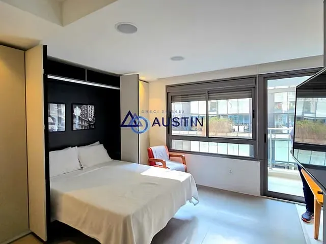 Apartamento com 30m² 1 quarto e 1 banheiro, para alugar, no bairro Vila Madalena em São Paulo
