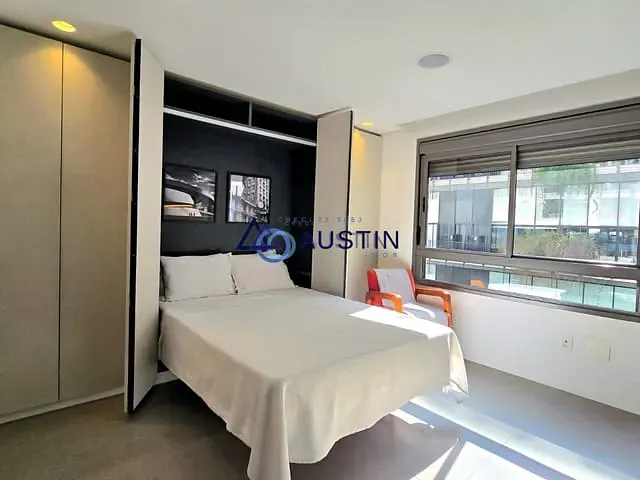Apartamento com 30m² 1 quarto e 1 banheiro, para alugar, no bairro Vila Madalena em São Paulo