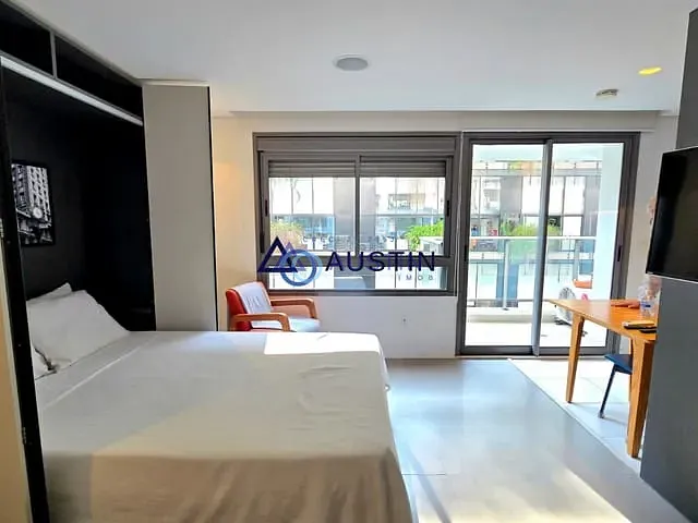 Apartamento com 30m² 1 quarto e 1 banheiro, para alugar, no bairro Vila Madalena em São Paulo