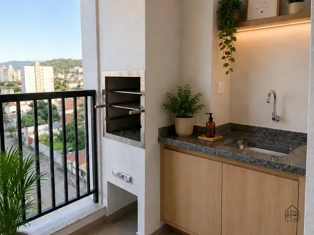 Apartamento 2 quartos e 1 banheiro, à venda, no bairro Martim de Sá em Caraguatatuba