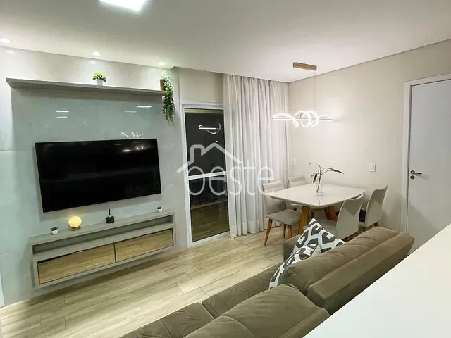 Apartamento com 67m² 3 quartos e 2 banheiros, à venda, no bairro Residencial Dona Margarida em Santa Bárbara D'Oeste