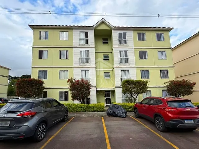 Apartamento com 56m² 3 quartos e 1 banheiro, à venda, no bairro Afonso Pena em São José dos Pinhais