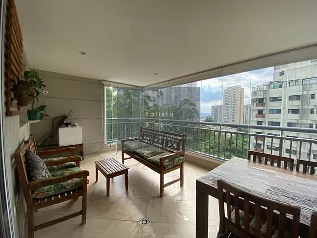 Apartamento com 122m² 3 quartos e 4 banheiros, à venda, no bairro Vila Andrade em São Paulo