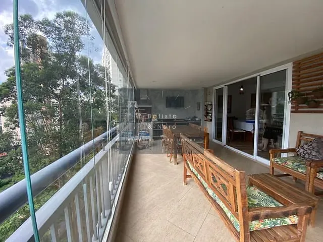 Apartamento com 122m² 3 quartos e 4 banheiros, à venda, no bairro Vila Andrade em São Paulo