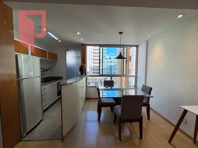 Apartamento 2 quartos e 1 banheiro, para alugar, no bairro Lourdes em Belo Horizonte