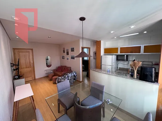 Apartamento 2 quartos e 1 banheiro, para alugar, no bairro Lourdes em Belo Horizonte