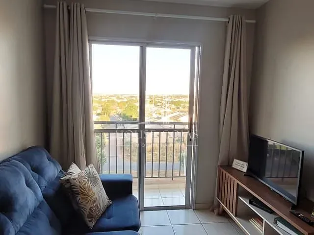 Apartamento com 62m² 3 quartos e 2 banheiros, à venda, no bairro Residencial Flórida em Goiânia