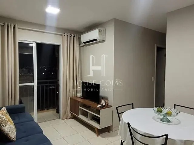 Apartamento com 62m² 3 quartos e 2 banheiros, à venda, no bairro Residencial Flórida em Goiânia