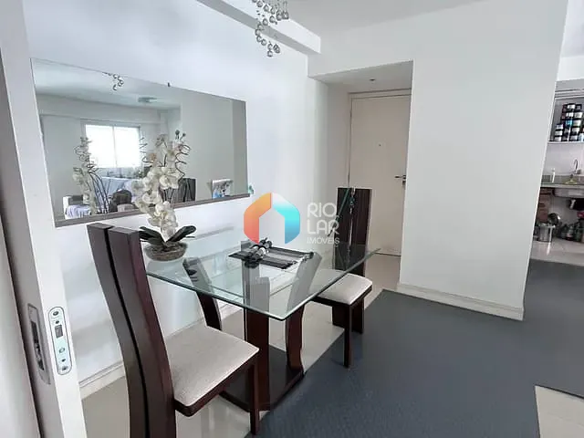 Apartamento com 94m² 2 quartos e 3 banheiros, à venda, no bairro Botafogo em Rio de Janeiro