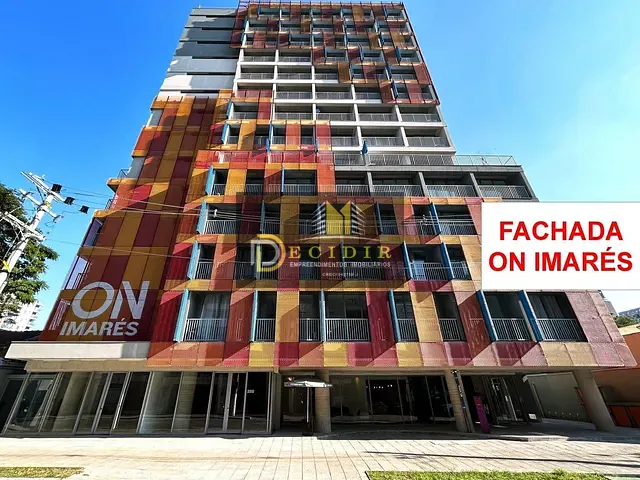 Apartamento com 22m² 1 quarto e 1 banheiro, para alugar, no bairro Indianópolis em São Paulo